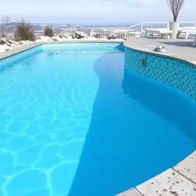 esvaziar a piscina antes do inverno